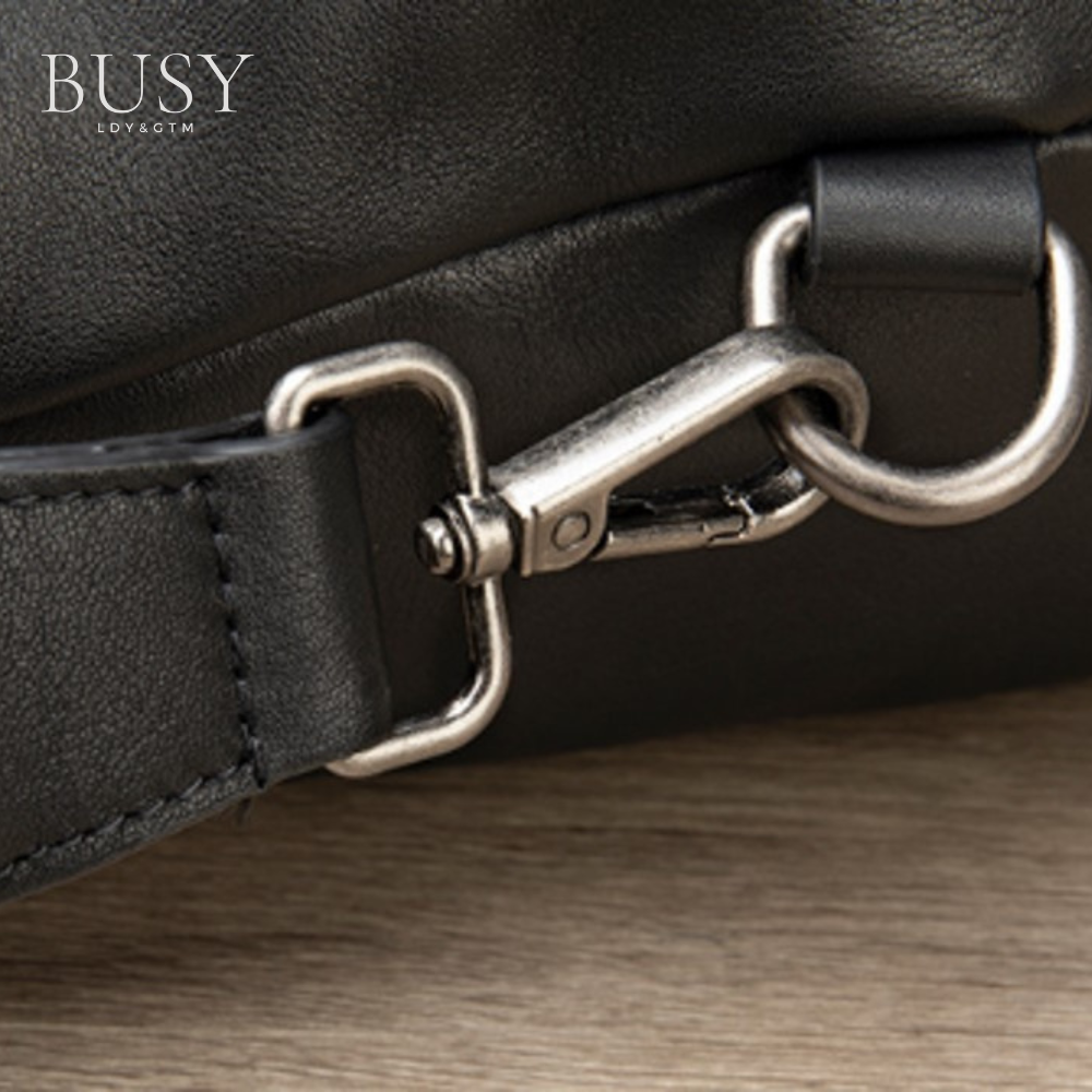 Geanta voiaj / fitness Maverick, piele naturala, compartiment laptop, unisex, capacitate mare, neagra