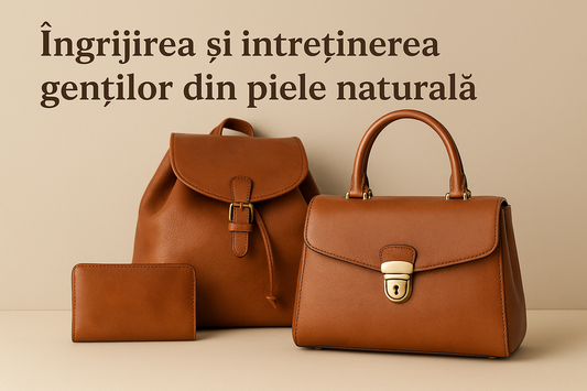 Ghid complet: îngrijirea și întreținerea genților și articolelor din piele naturală