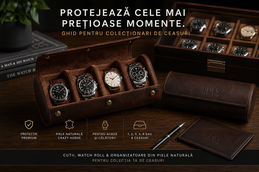 Cutii pentru ceasuri și Watch Roll – Ghid pentru colecționari