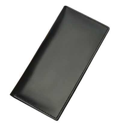 Portofel compact damă piele naturala, Clas C, negru
