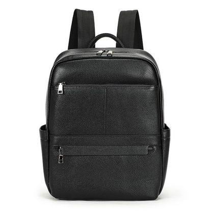 Rucsac Urban / Călătorii din Piele Naturală, Industry, negru