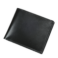 Portofel compact piele naturala Clas B Busy Lady & Gentleman negru