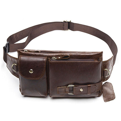 Borsetă unisex Velo, piele naturală, 4 buzunare antifurt, BUSY LDY & GTM® oil coffee