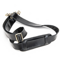Curea umar piele Crazy Horse geanta servieta travel negru