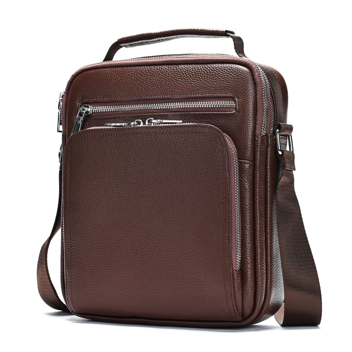 Geantă bărbați Peter din piele naturală – stil urban, organizare inteligentă | BUSY LDY & GTM®