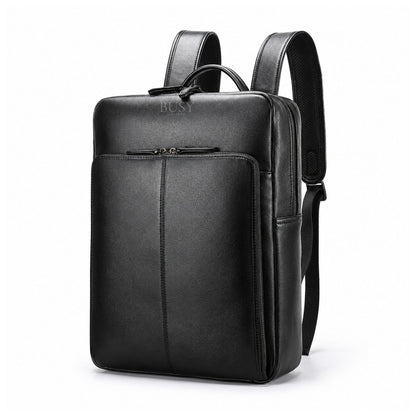 Rucsac business laptop 15’' din piele natural Executive - negru