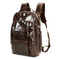 Rucsac laptop  din piele naturală BUSY Lady & Gentleman® Dalis - Oil Coffe