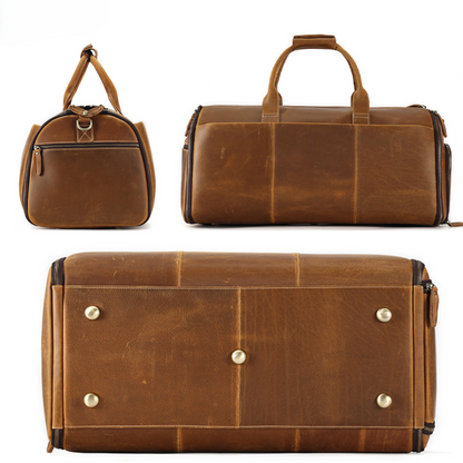 Geanta voiaj piele naturala sala avion business garderoba Atlas Busy Lady & Gentleman